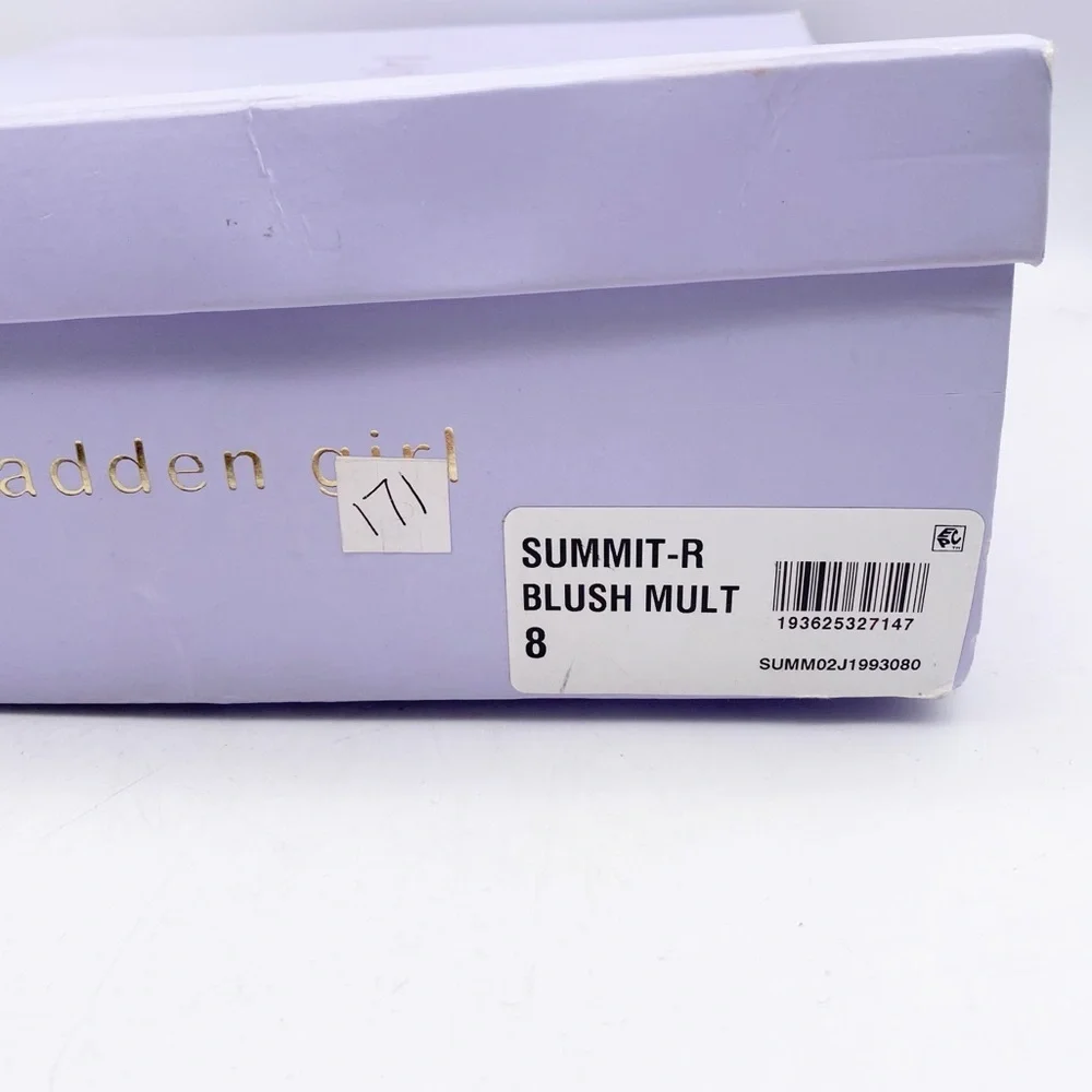 Madden Girl‎ Summit Rhinestone Platform Sandals Size 8